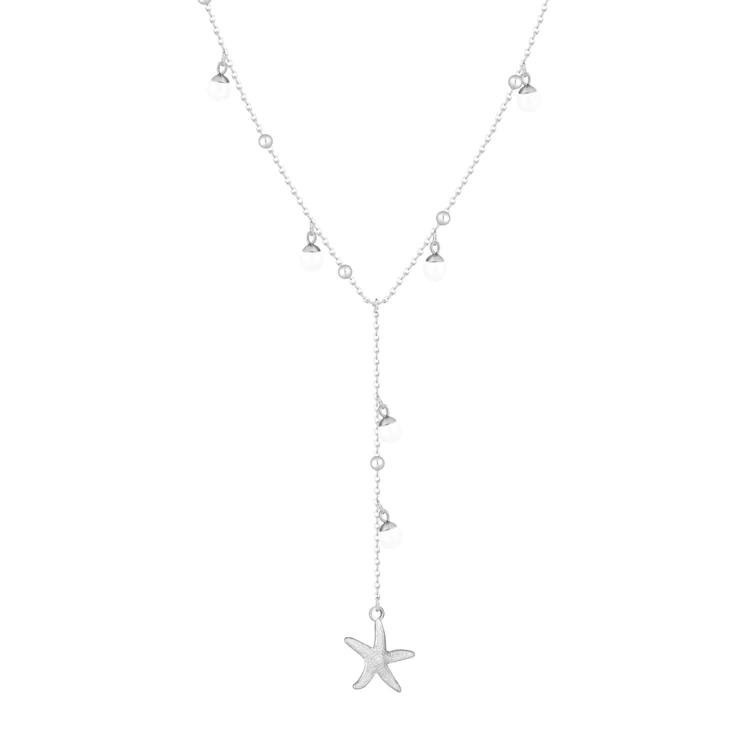 Urbanti Stainless Steel Bondi Lariat Necklace