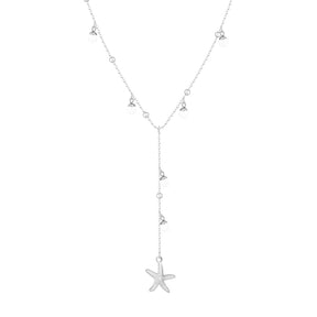 Urbanti Stainless Steel Bondi Lariat Necklace