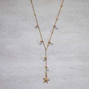Urbanti Stainless Steel Bondi Lariat Necklace
