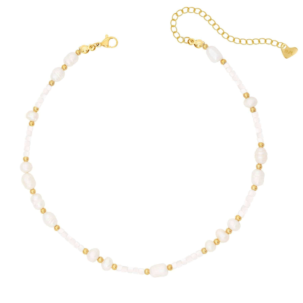 Urbanti Stainless Steel Bonnie Pearl Choker
