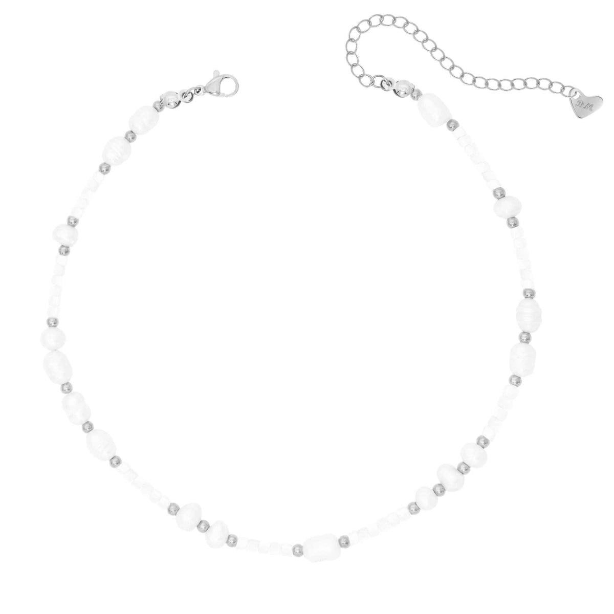 Urbanti Stainless Steel Bonnie Pearl Choker