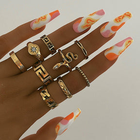 Urbanti Stainless Steel Botanical Ring