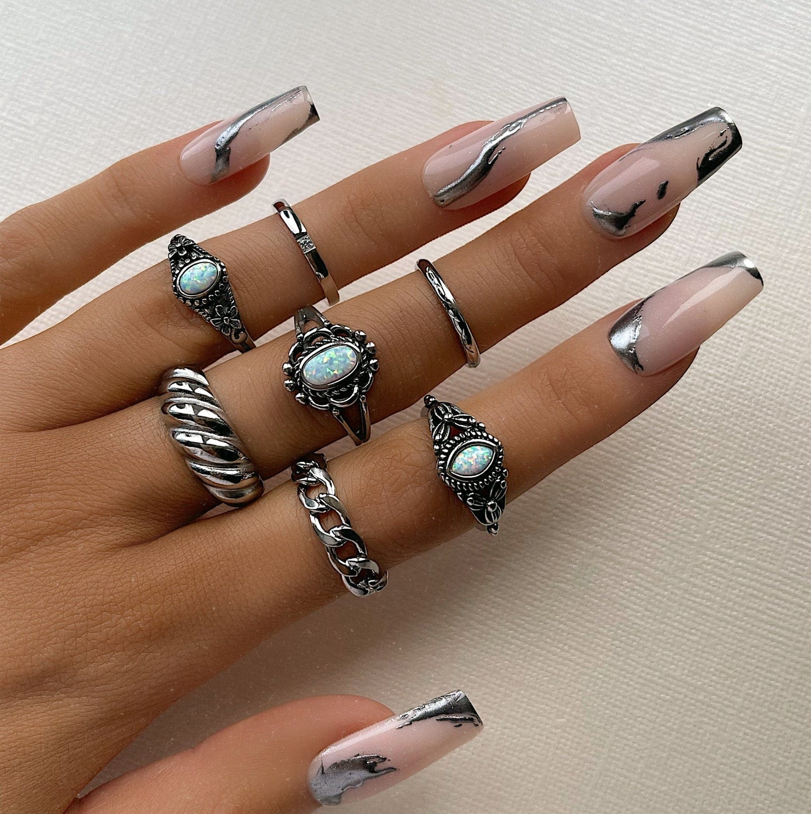 Urbanti Stainless Steel Brea Ring