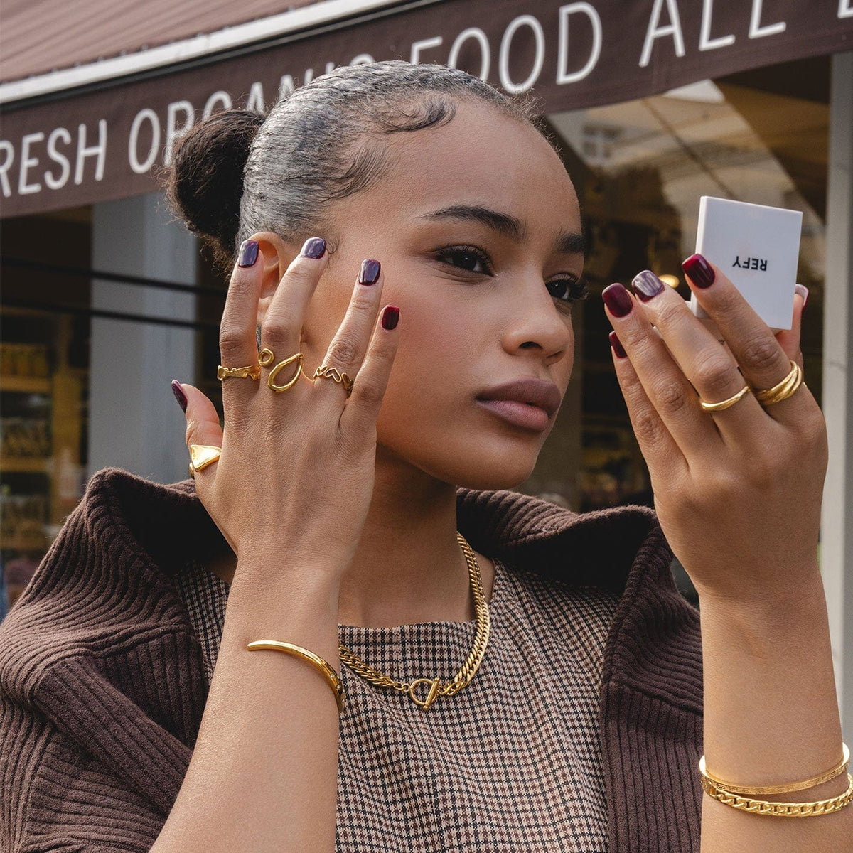 Urbanti Stainless Steel Camilla Tbar Necklace