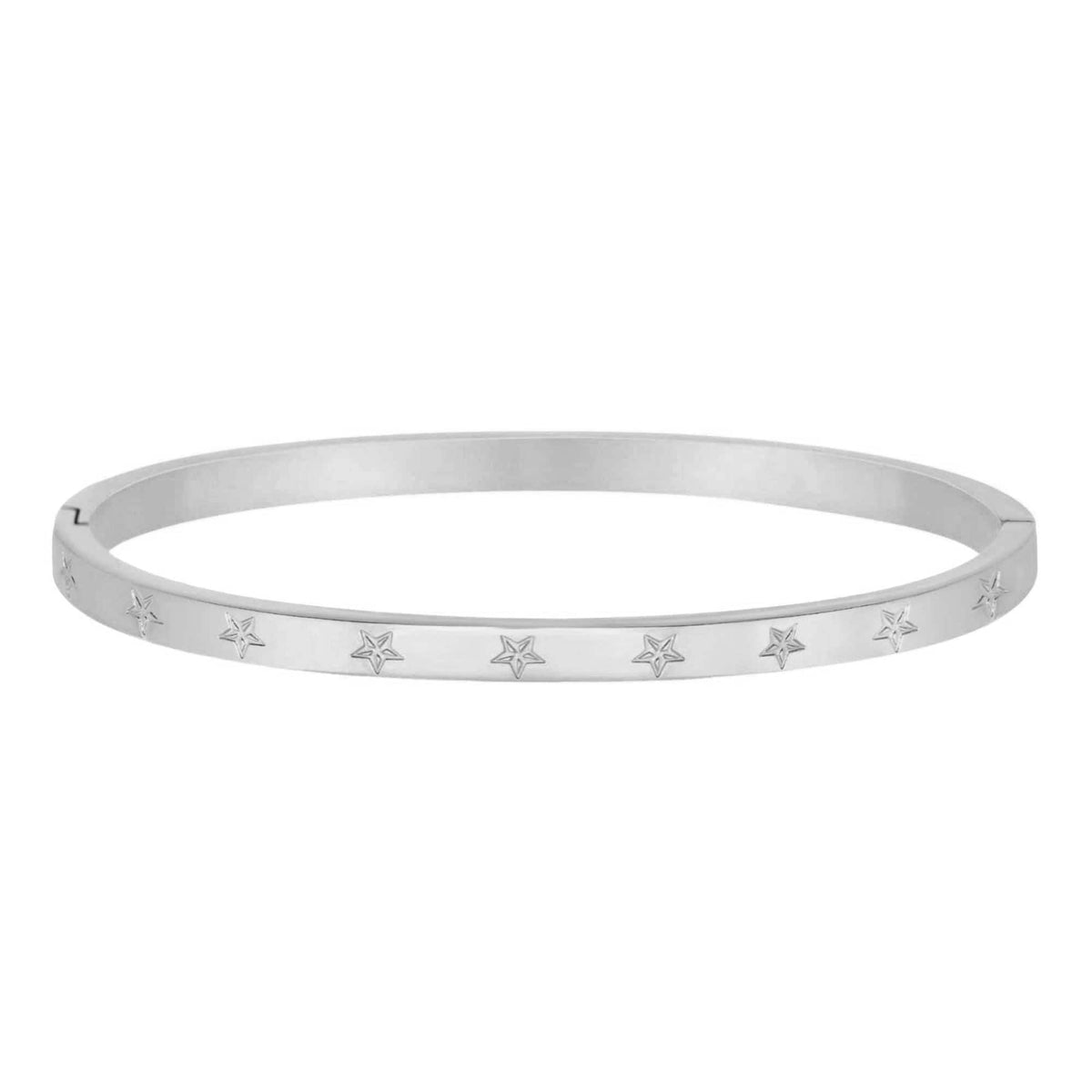 Urbanti Stainless Steel Camryn Star Bracelet Silver