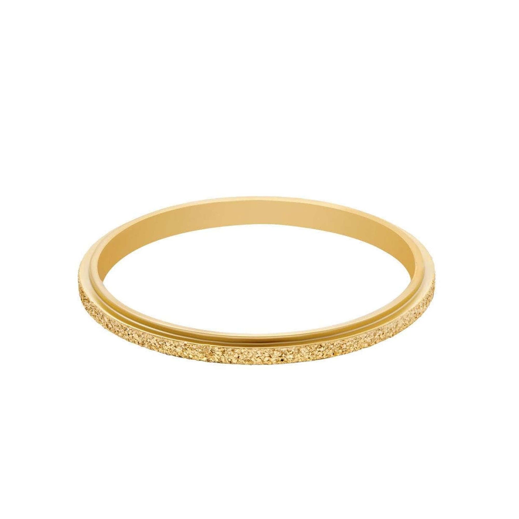 Urbanti Stainless Steel Carly Ring Gold / US 4 / UK H / EUR 46 / (xxsmall)
