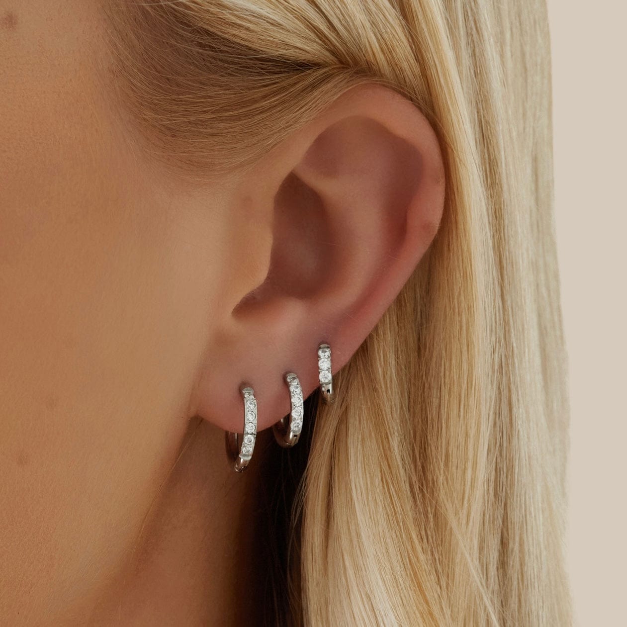 Urbanti Stainless Steel Caterina Hoop Earrings