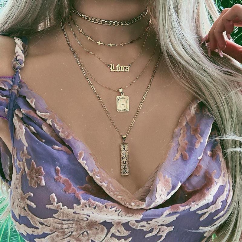 Urbanti Stainless Steel Cathedral Cross Choker