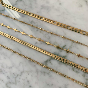 Urbanti Stainless Steel Cathedral Cross Choker