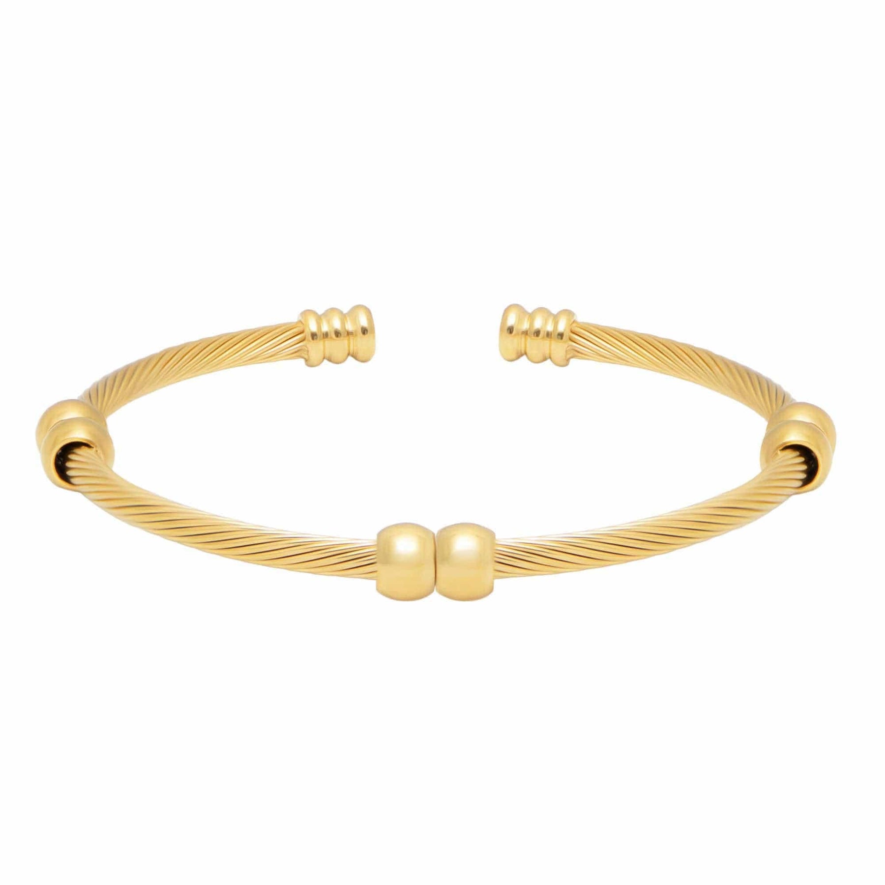 Urbanti Stainless Steel Catherine Cuff Bracelet Gold