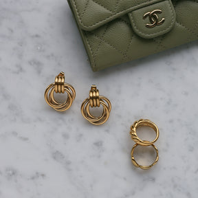 Urbanti Stainless Steel Cece Stud Earrings