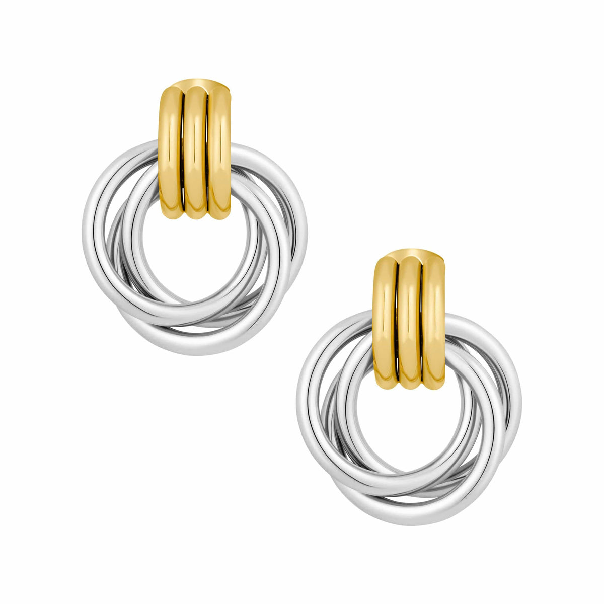 Urbanti Stainless Steel Cece Stud Earrings