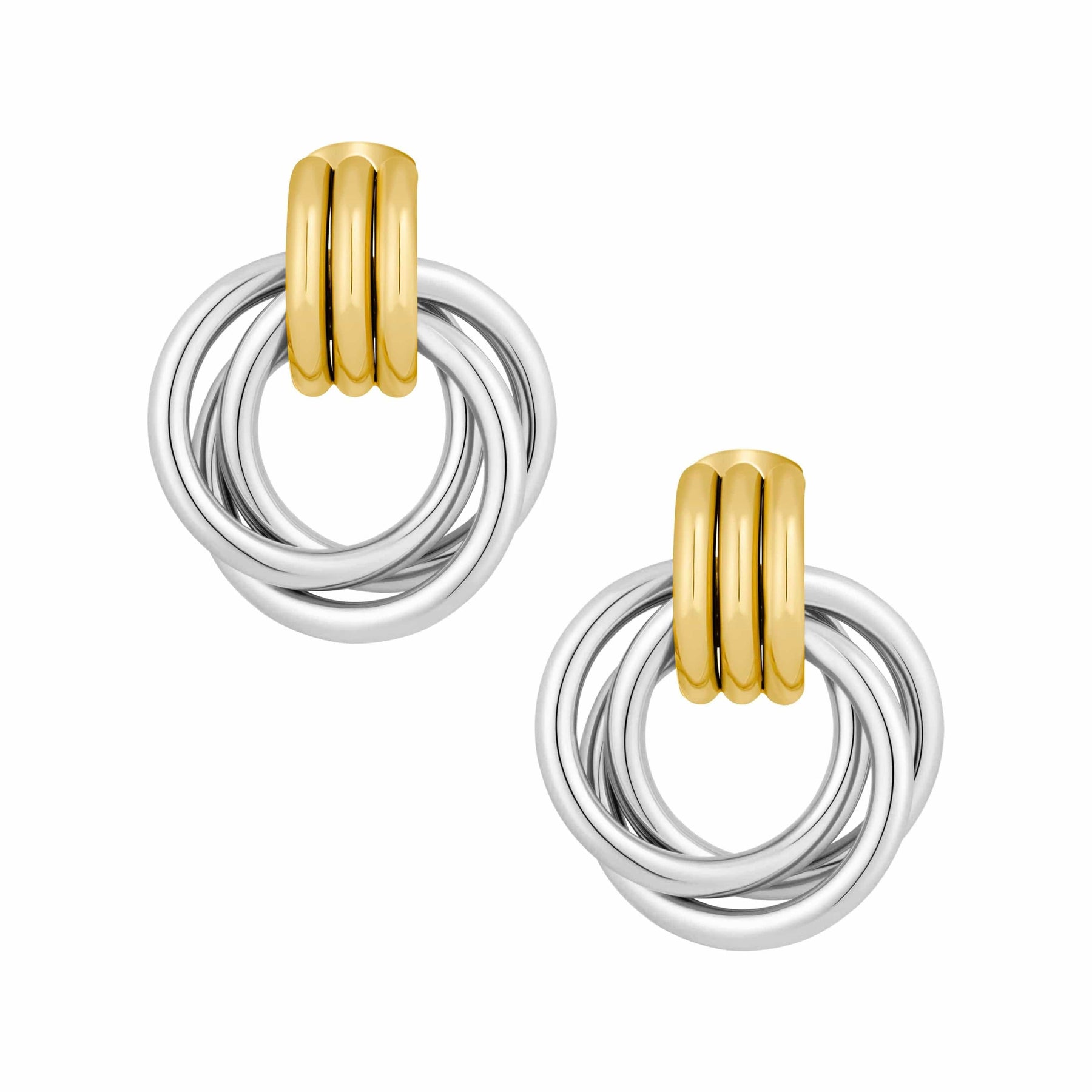 Urbanti Stainless Steel Cece Stud Earrings