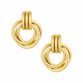 Urbanti Stainless Steel Cece Stud Earrings