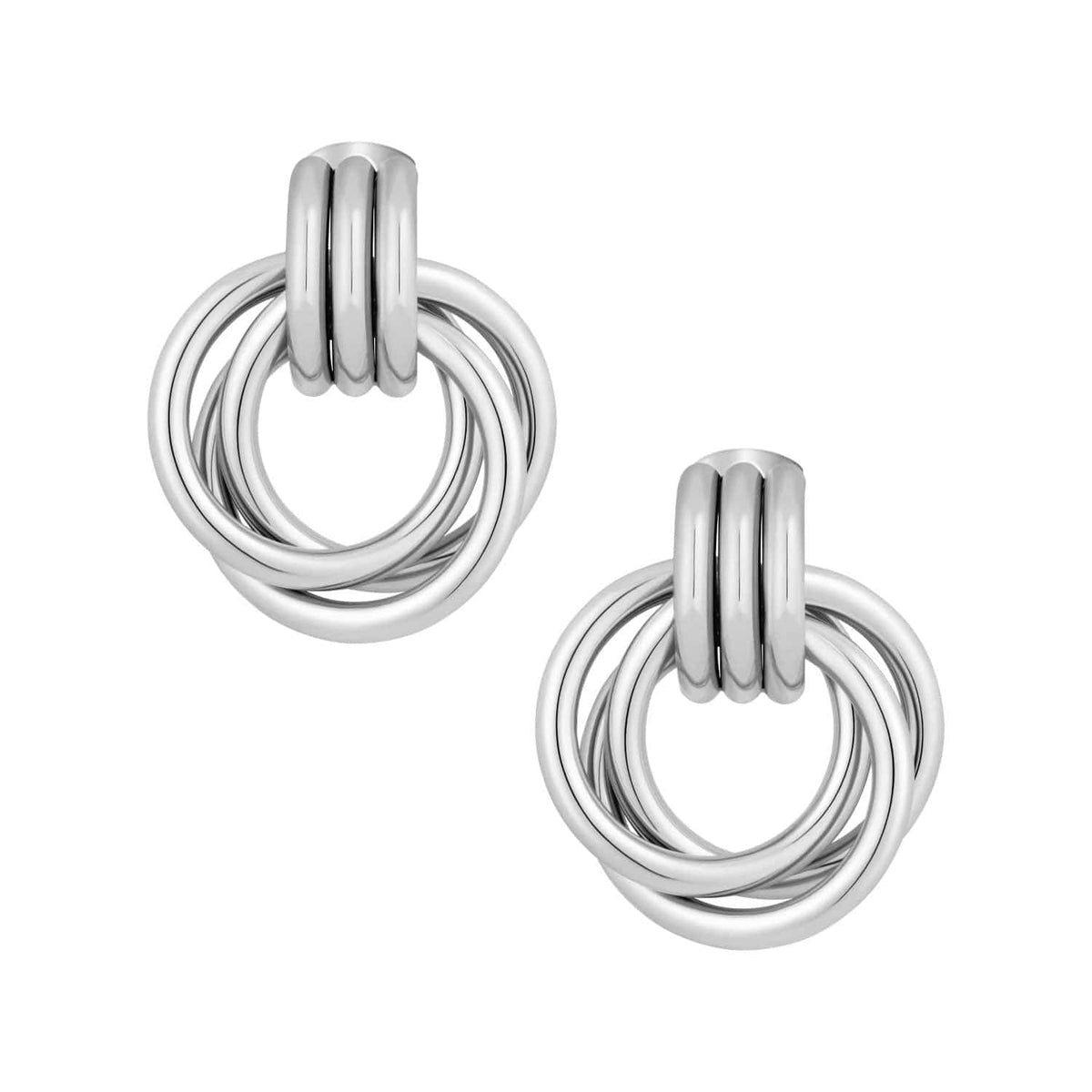 Urbanti Stainless Steel Cece Stud Earrings