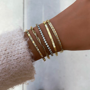 Urbanti Stainless Steel Champagne Bracelet