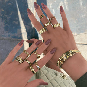 Urbanti Stainless Steel Charlotte Pearl Ring