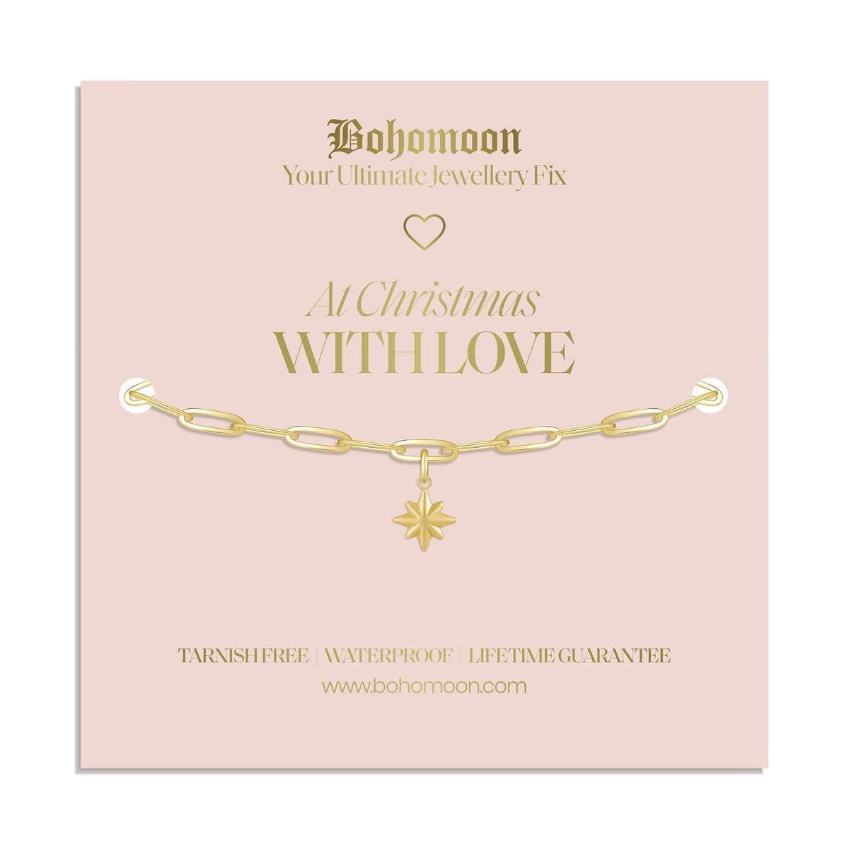 Urbanti Stainless Steel Christmas Bracelet