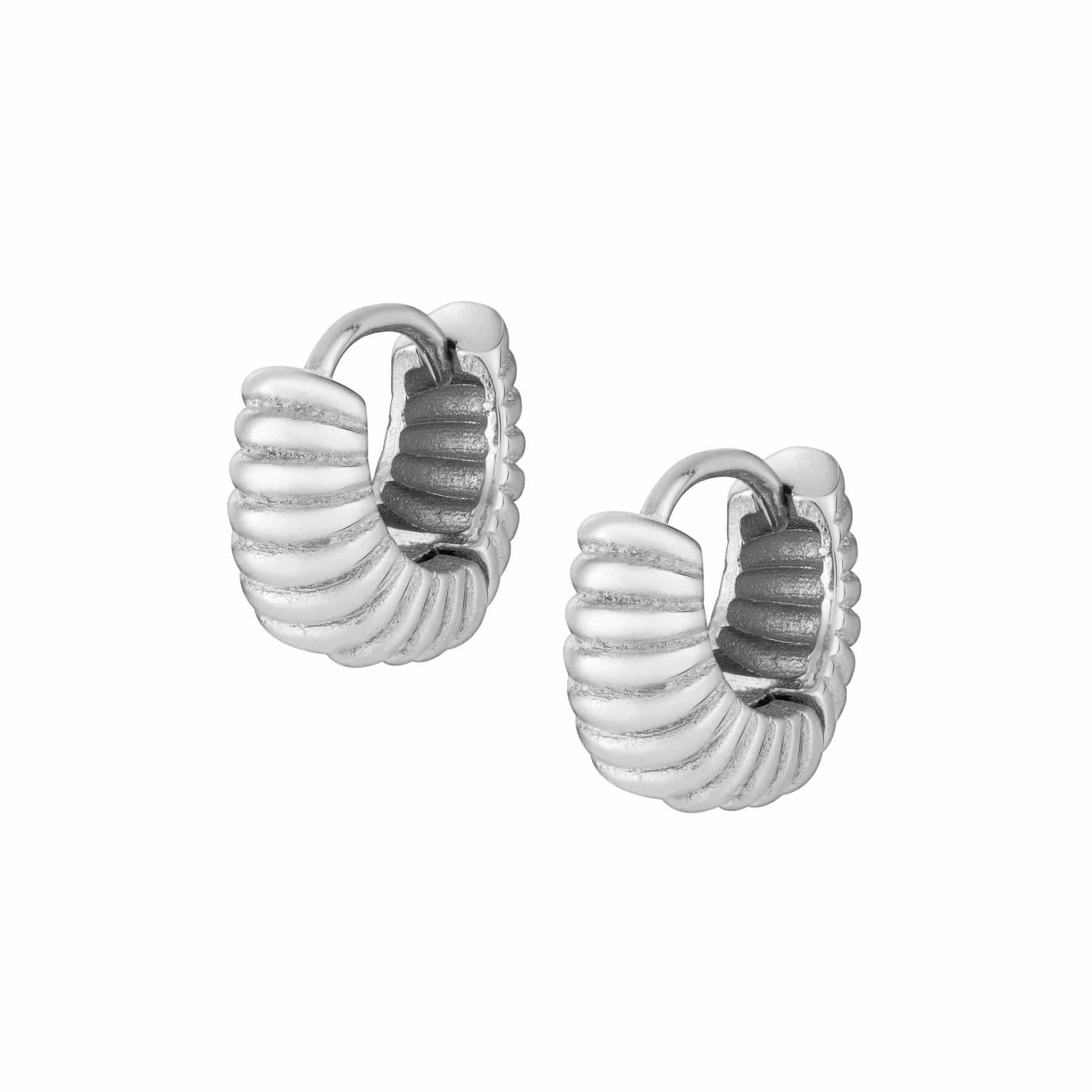 Urbanti Stainless Steel Clary Hoop Earrings