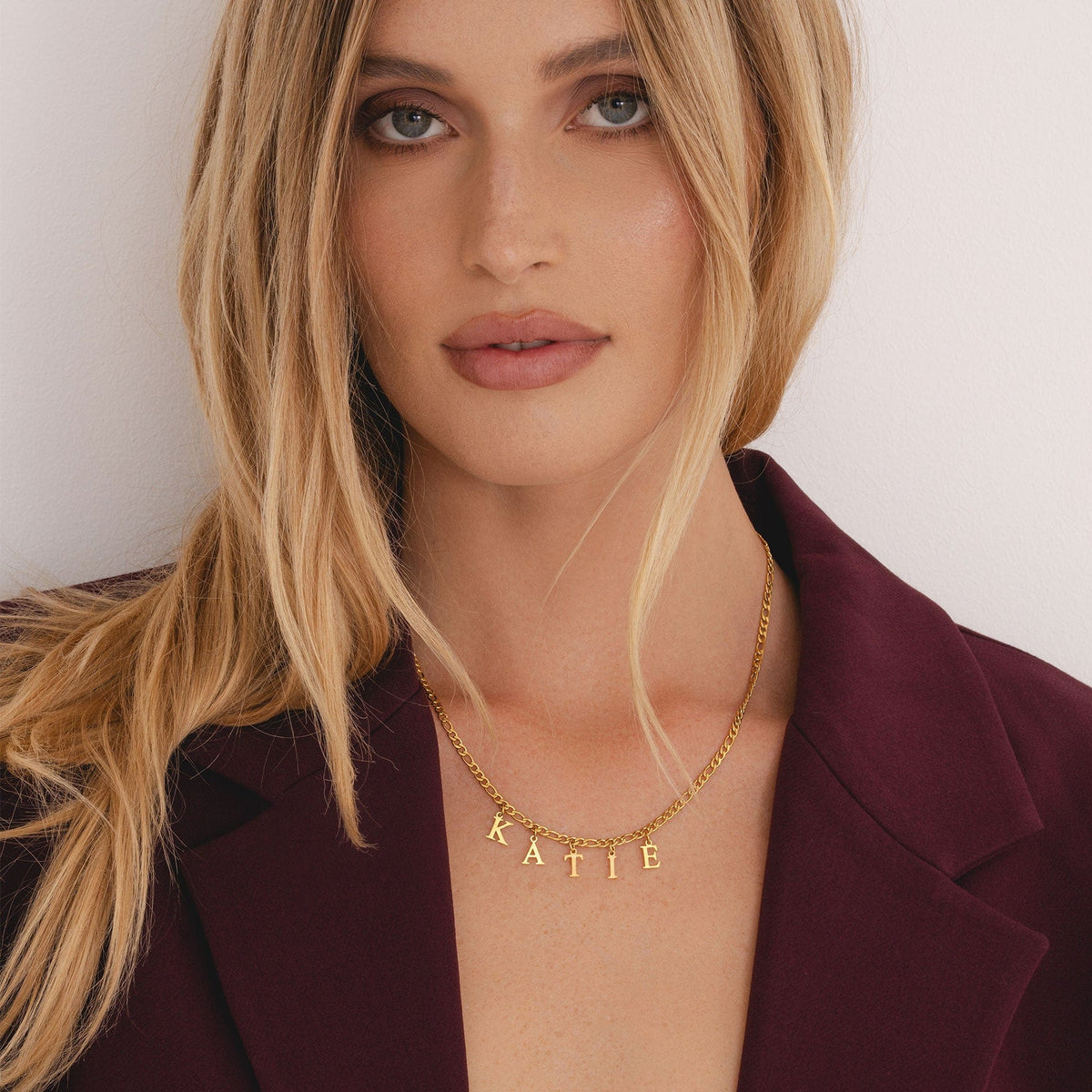 Urbanti Stainless Steel Classic Custom Name Necklace