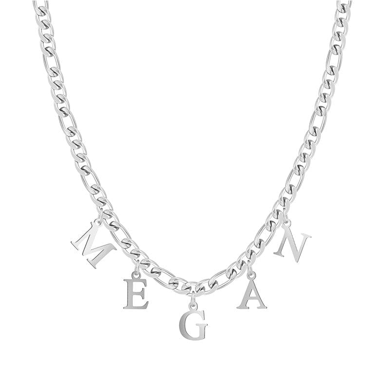 Urbanti Stainless Steel Classic Custom Name Necklace