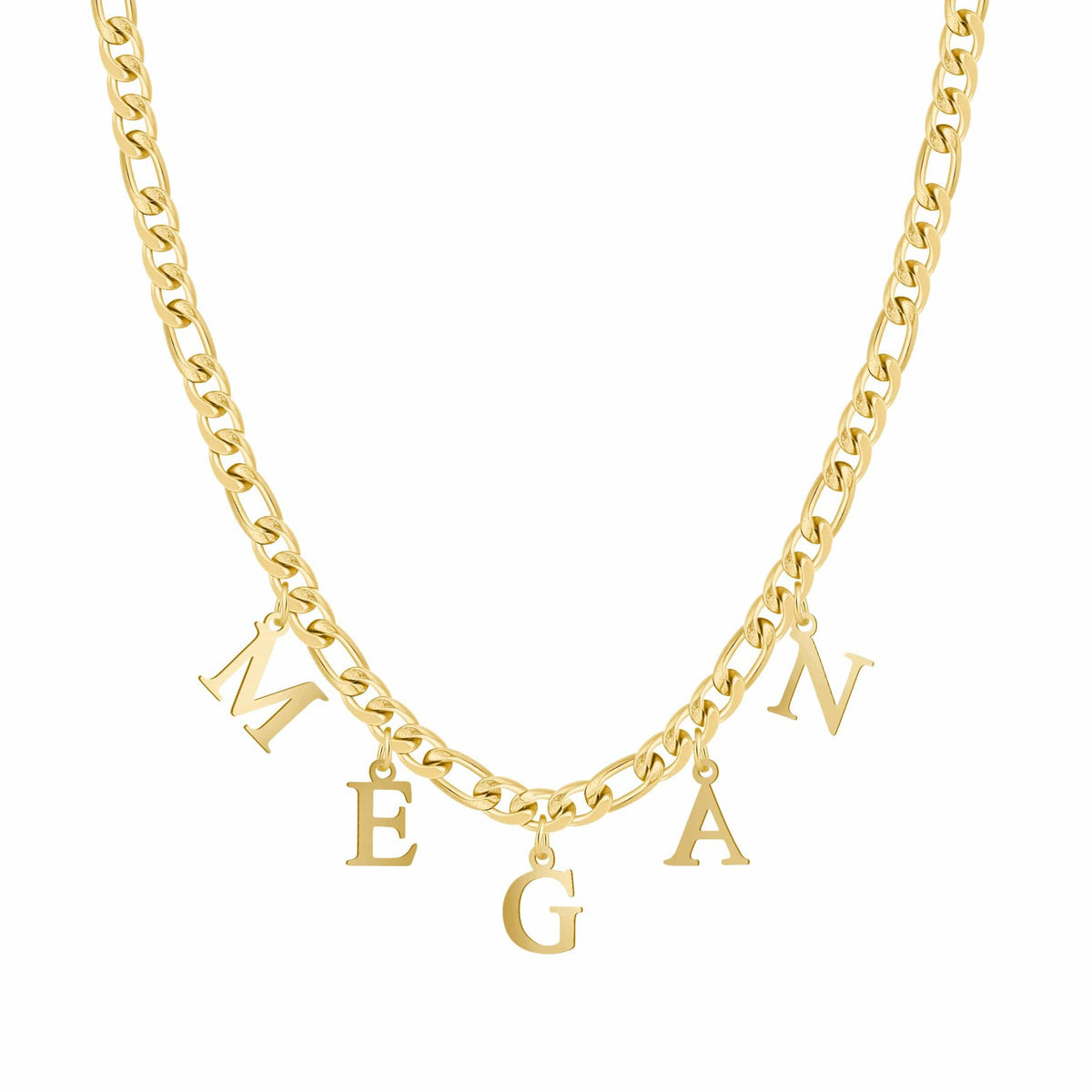 Urbanti Stainless Steel Classic Custom Name Necklace
