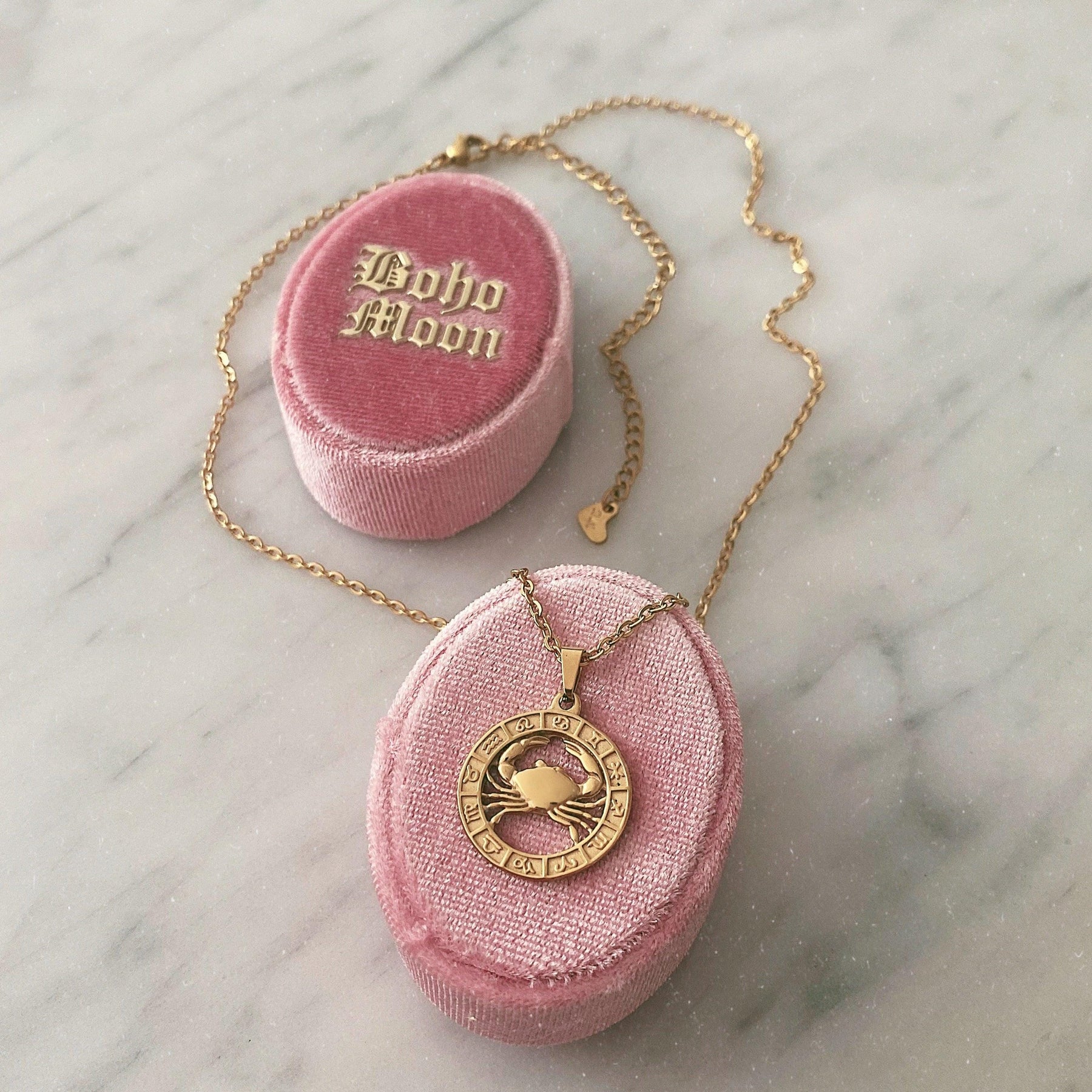 Urbanti Stainless Steel Classic Zodiac Necklace