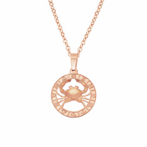 Urbanti Stainless Steel Classic Zodiac Necklace