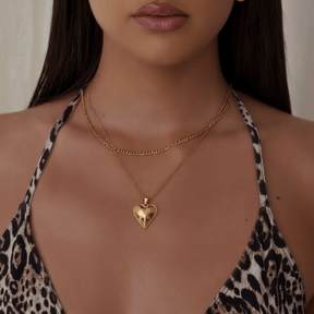 Urbanti Stainless Steel Devoted Layered Necklace