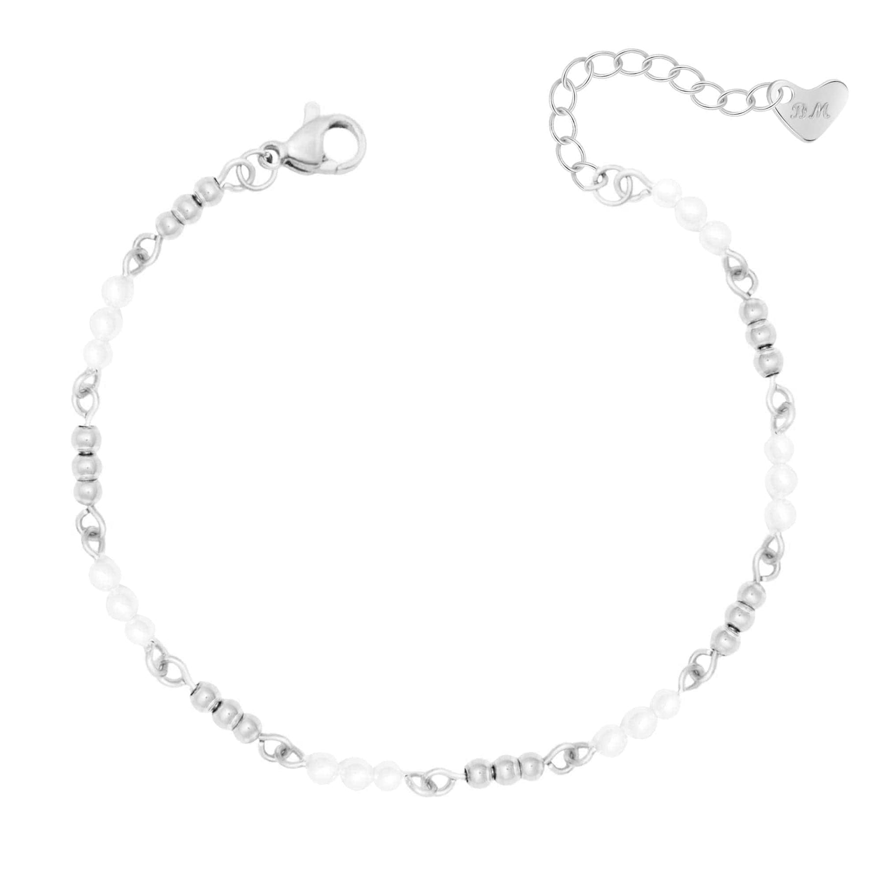 Urbanti Stainless Steel Cosmo Pearl Bracelet
