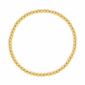 Urbanti Stainless Steel Gloria Beaded Bracelet Gold