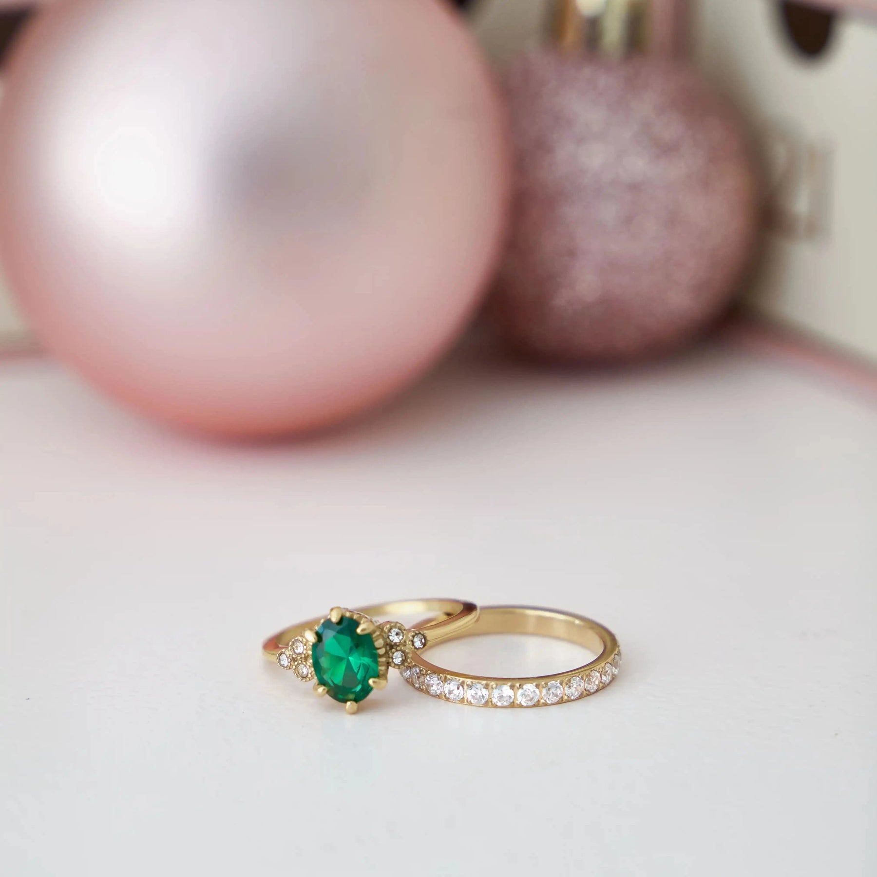 Urbanti Stainless Steel Crystal Ring