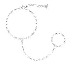 Urbanti Stainless Steel Cult Hand Chain Bracelet