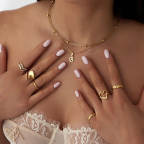 Urbanti Stainless Steel Curious Ring