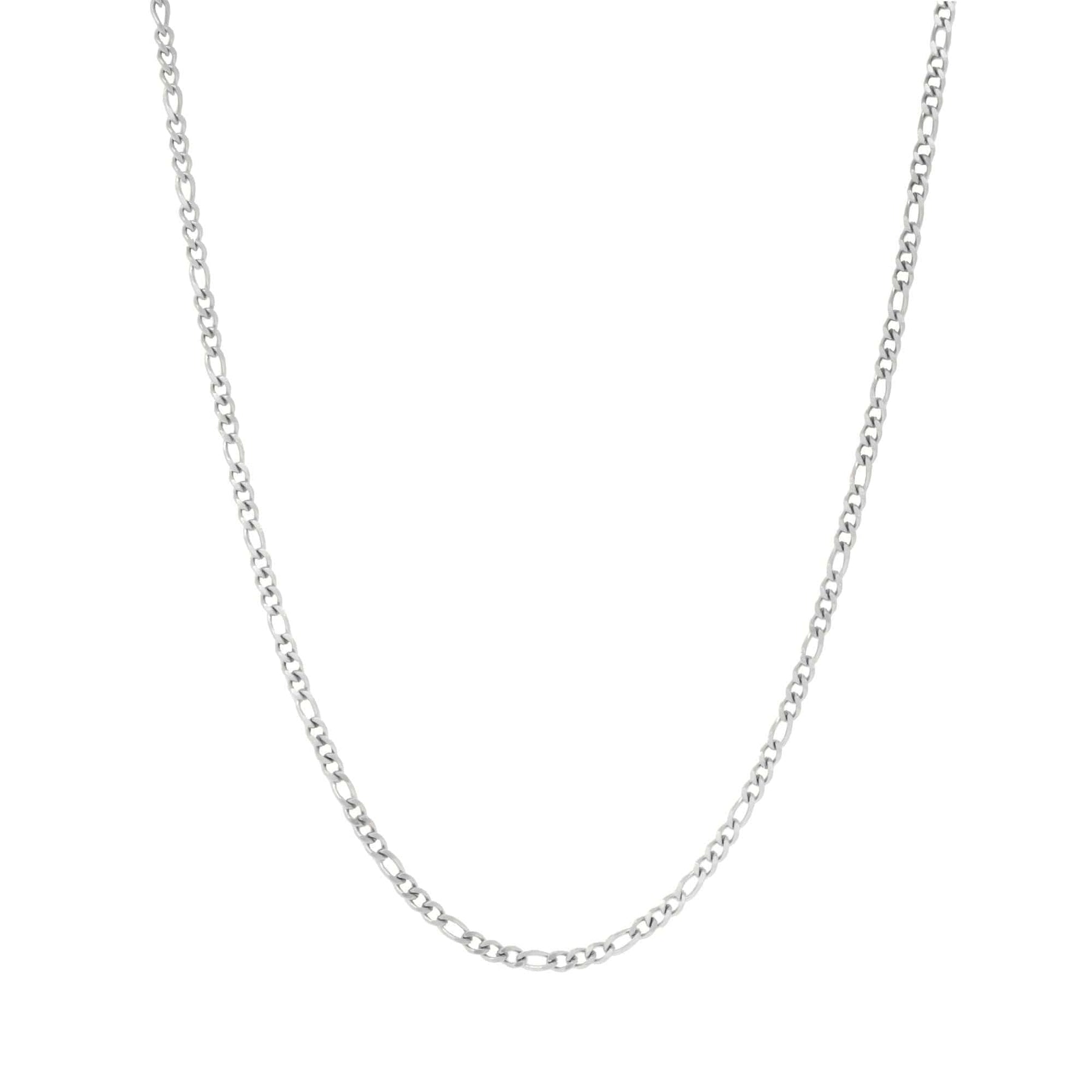 Urbanti Stainless Steel Dainty Figaro Necklace