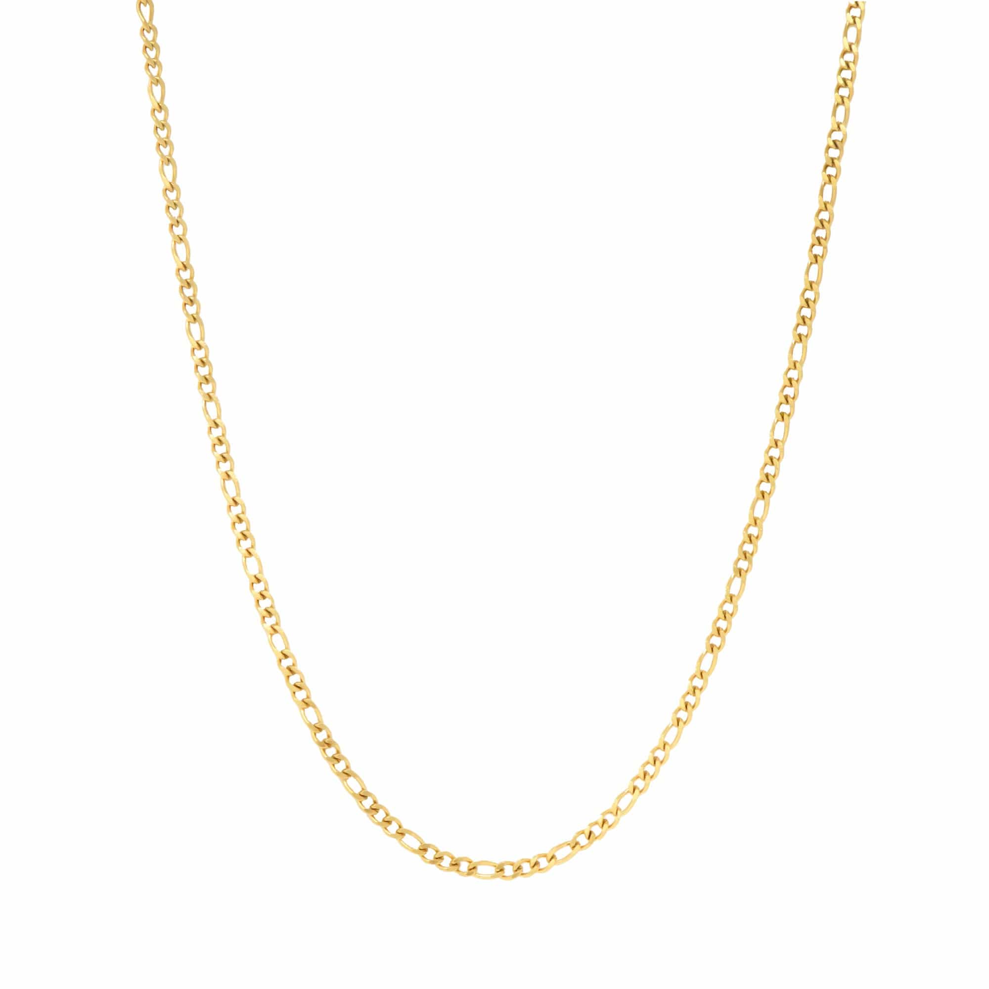 Urbanti Stainless Steel Dainty Figaro Necklace