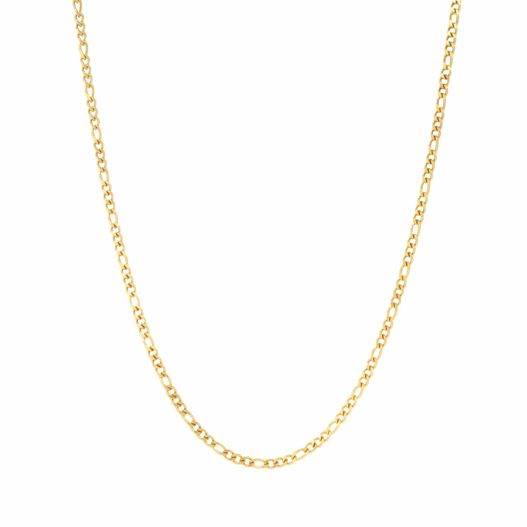 Urbanti Stainless Steel Dainty Figaro Necklace