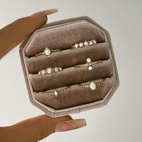 Urbanti Stainless Steel Destiny Opal Ring