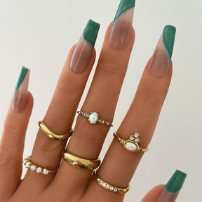 Urbanti Stainless Steel Destiny Opal Ring