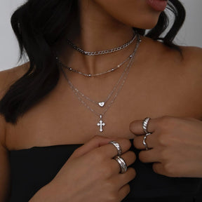 Urbanti Stainless Steel Dome Ring