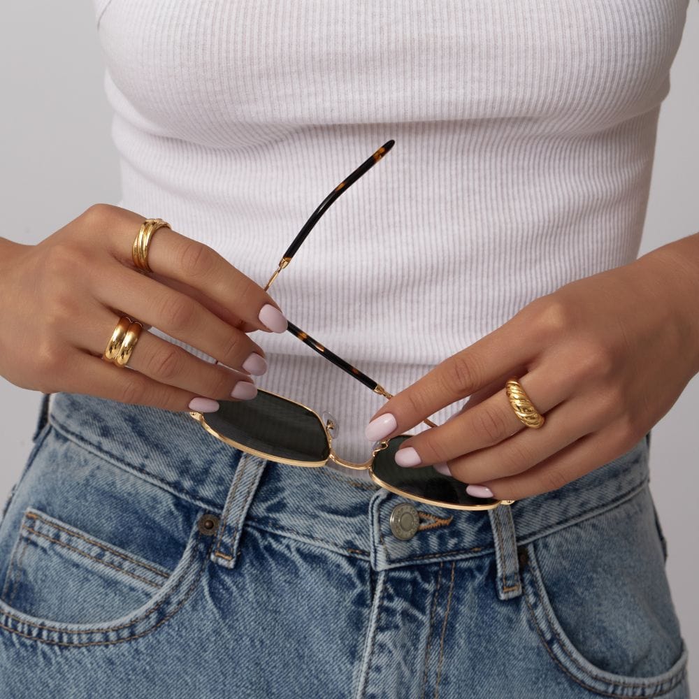 Urbanti Stainless Steel Dome Ring