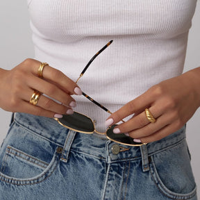 Urbanti Stainless Steel Dome Ring