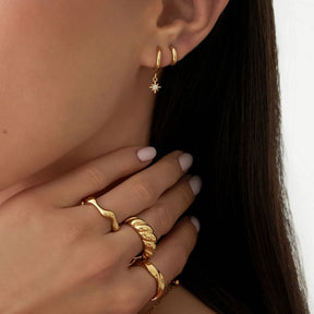 Urbanti Stainless Steel Dome Ring