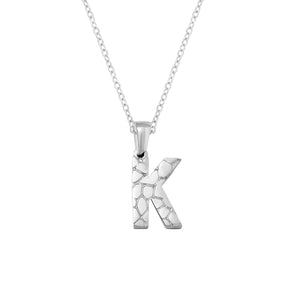 Urbanti Stainless Steel Dorothy Initial Necklace