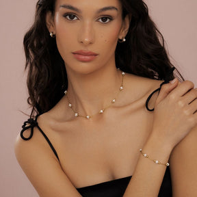 Urbanti Stainless Steel Eden Pearl Bracelet