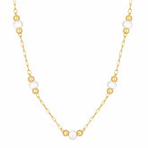 Urbanti Stainless Steel Eden Pearl Necklace