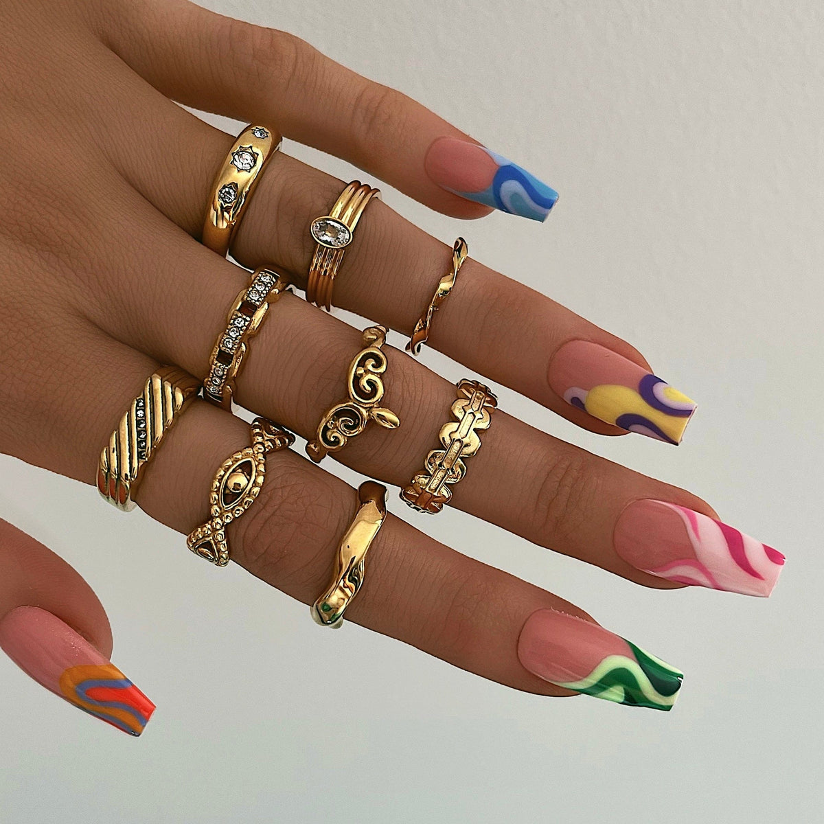 Urbanti Stainless Steel Eleanor Ring