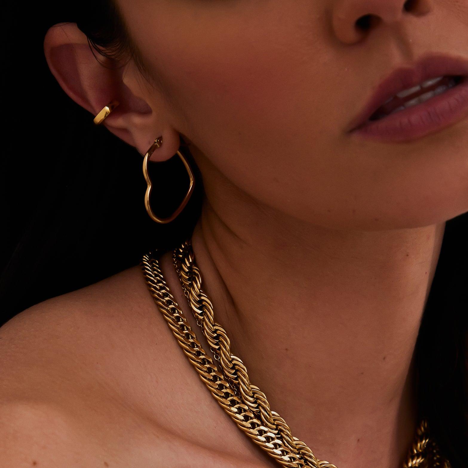 Urbanti Stainless Steel Ellie Ear Cuff