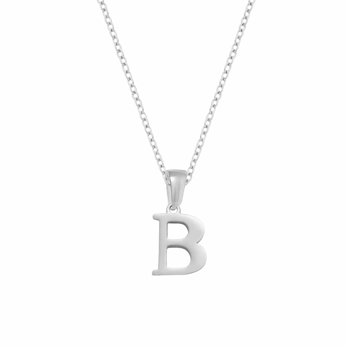 Urbanti Stainless Steel Epitome Initial Necklace