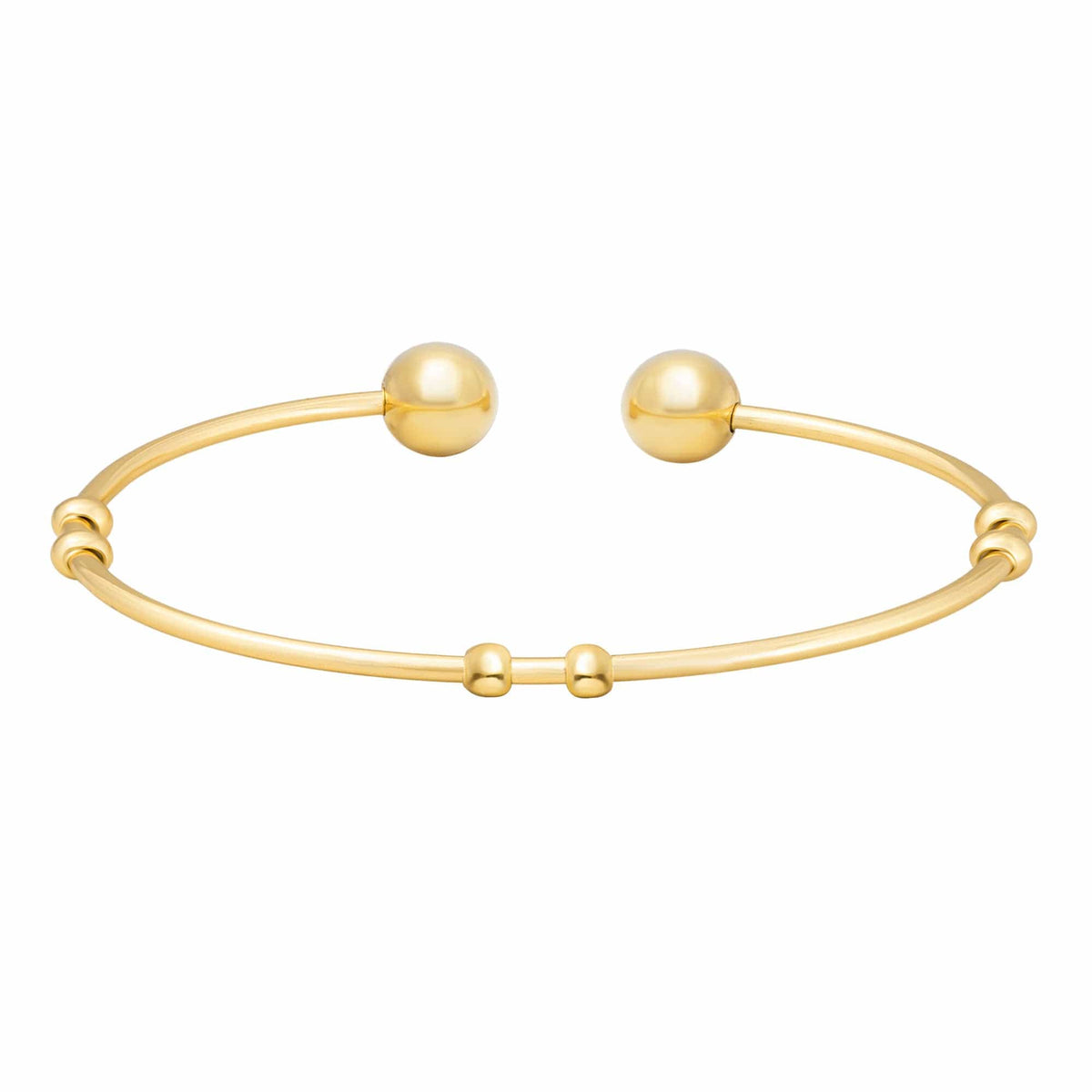 Urbanti Stainless Steel Esquire Cuff Bracelet Gold